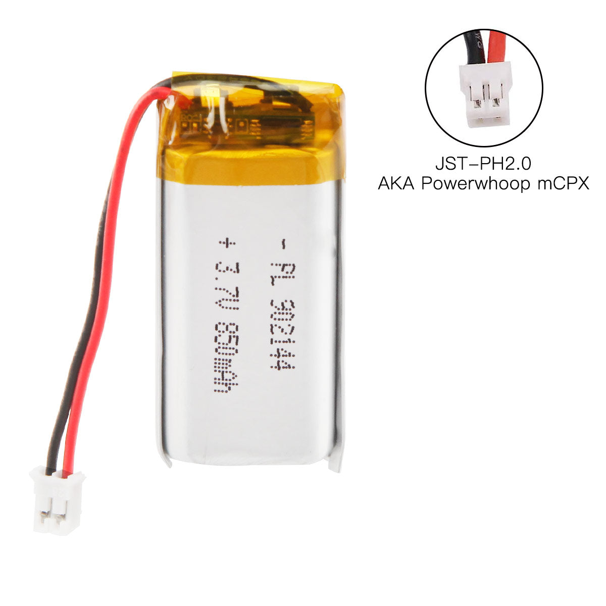 YDL 3.7V 850mAh 902144 充電式リチウムポリマー電池