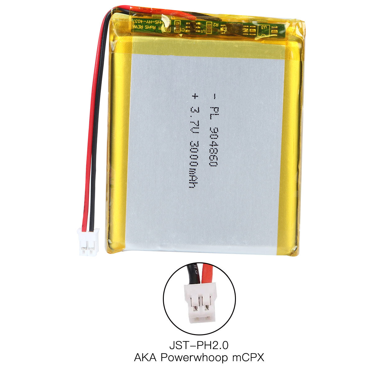 YDL 3.7V 3000mAh 904860 充電式リチウムポリマー電池
