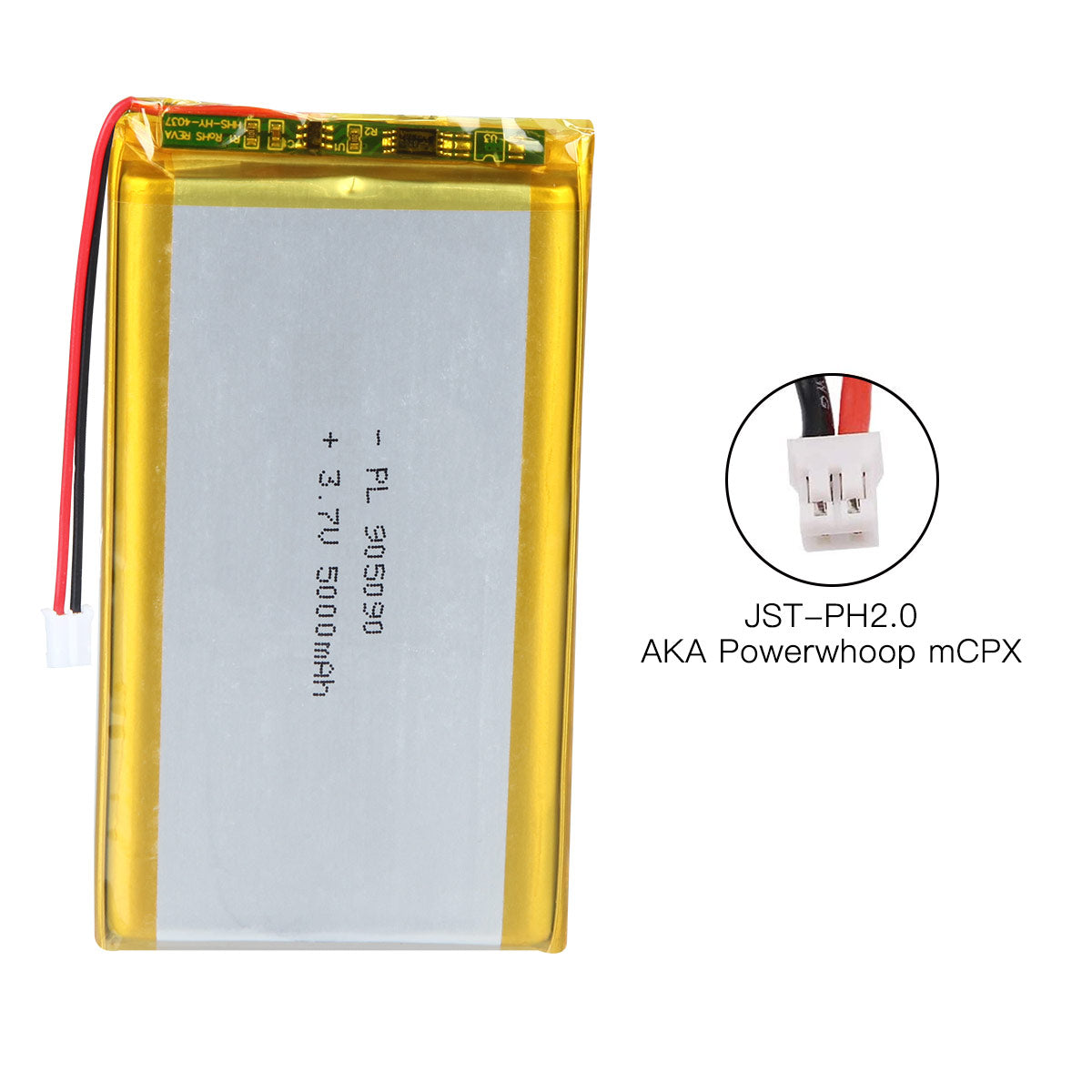 YDL 3.7V 5000mAh 905090 Rechargeable Lithium Polymer Battery
