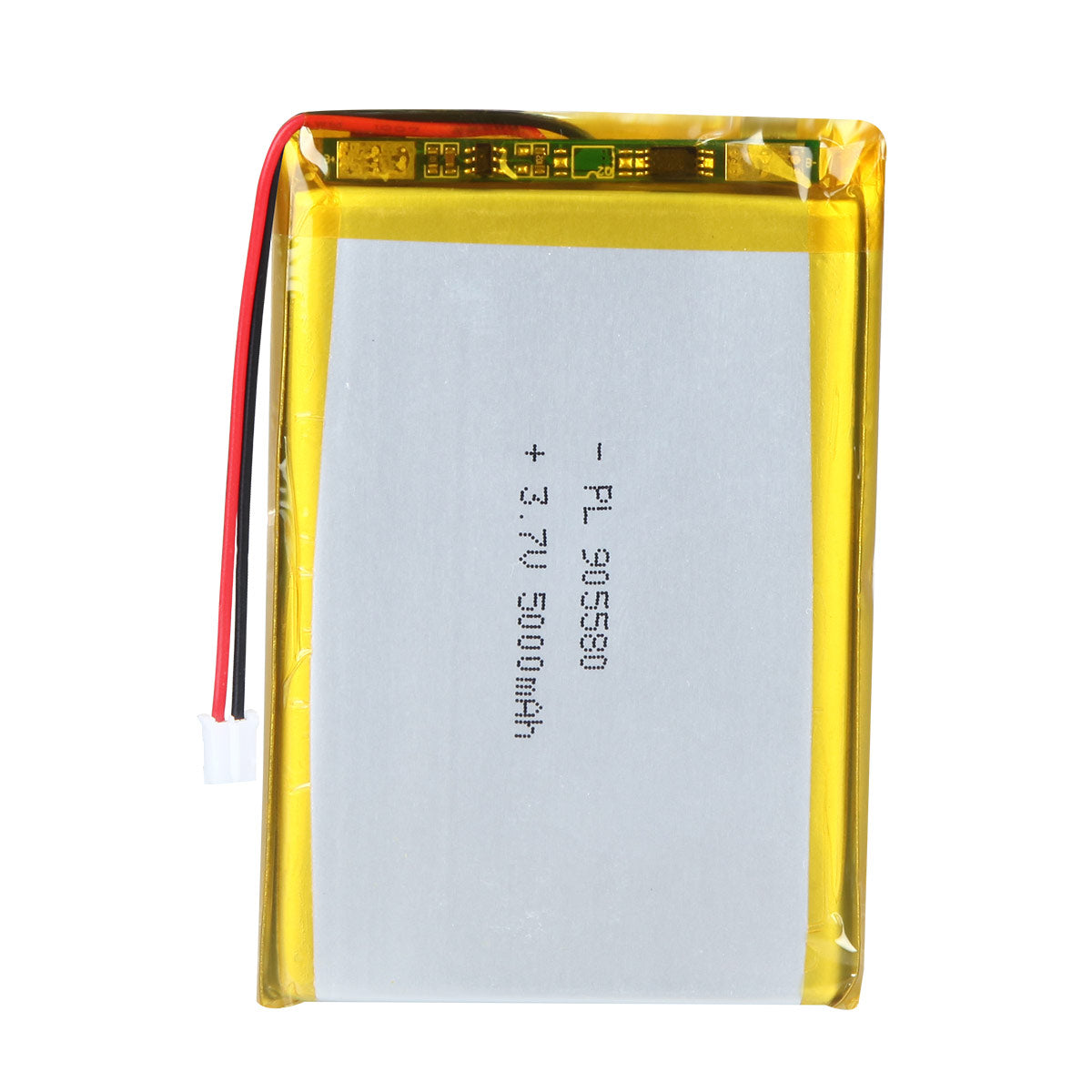 YDL 3.7V 5000mAh 905580 충전식 리튬 폴리머 배터리 길이 82mm