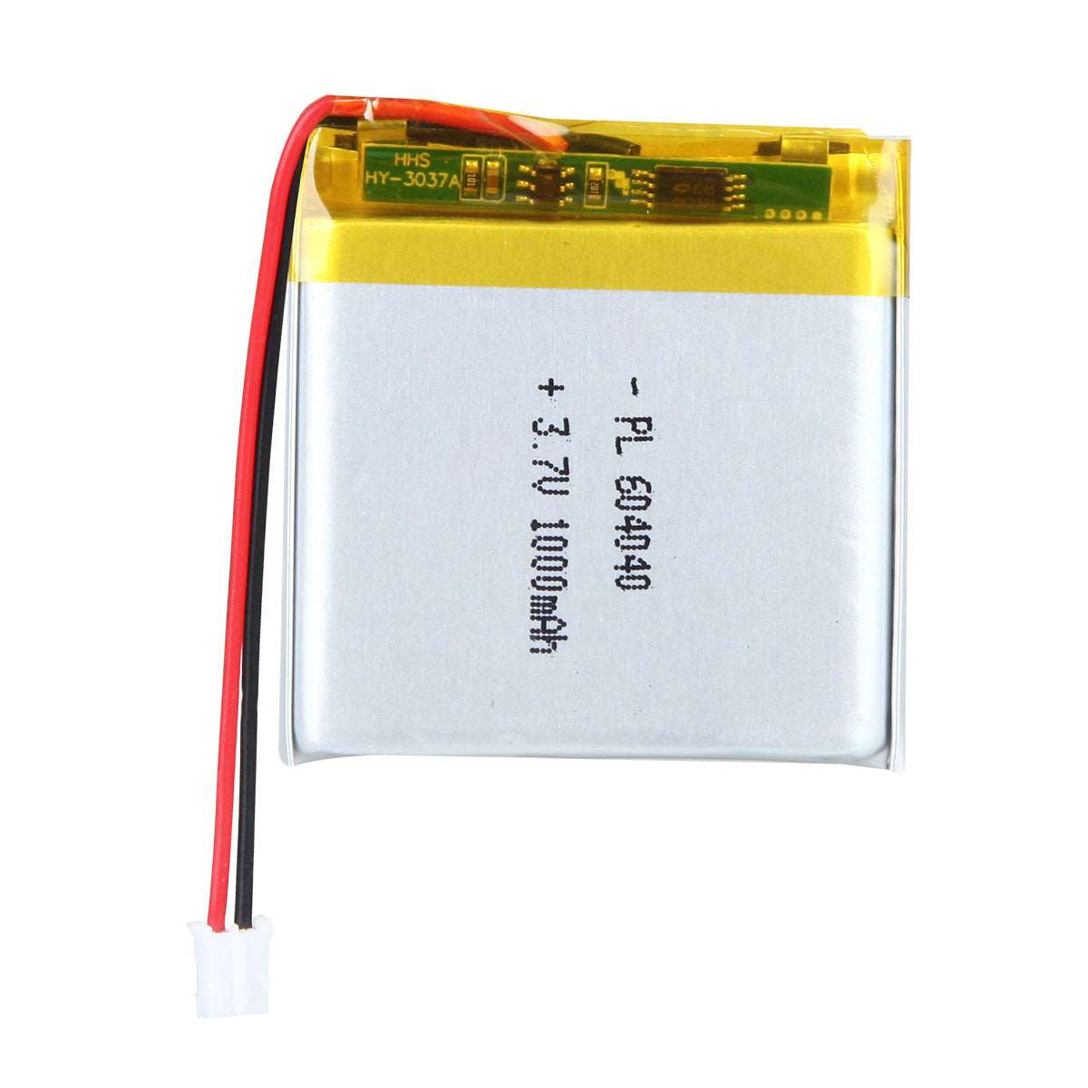 3.7V 1000mAh 604040 rechargeable lithium polymer battery
