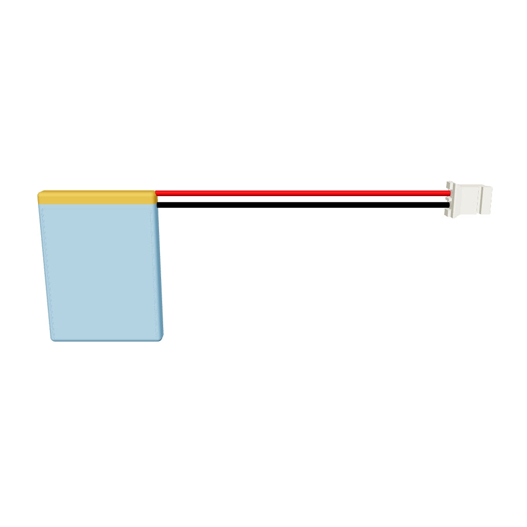 YDL 302025 110mAh 3.7V lithium polymer battery interactive 3D model