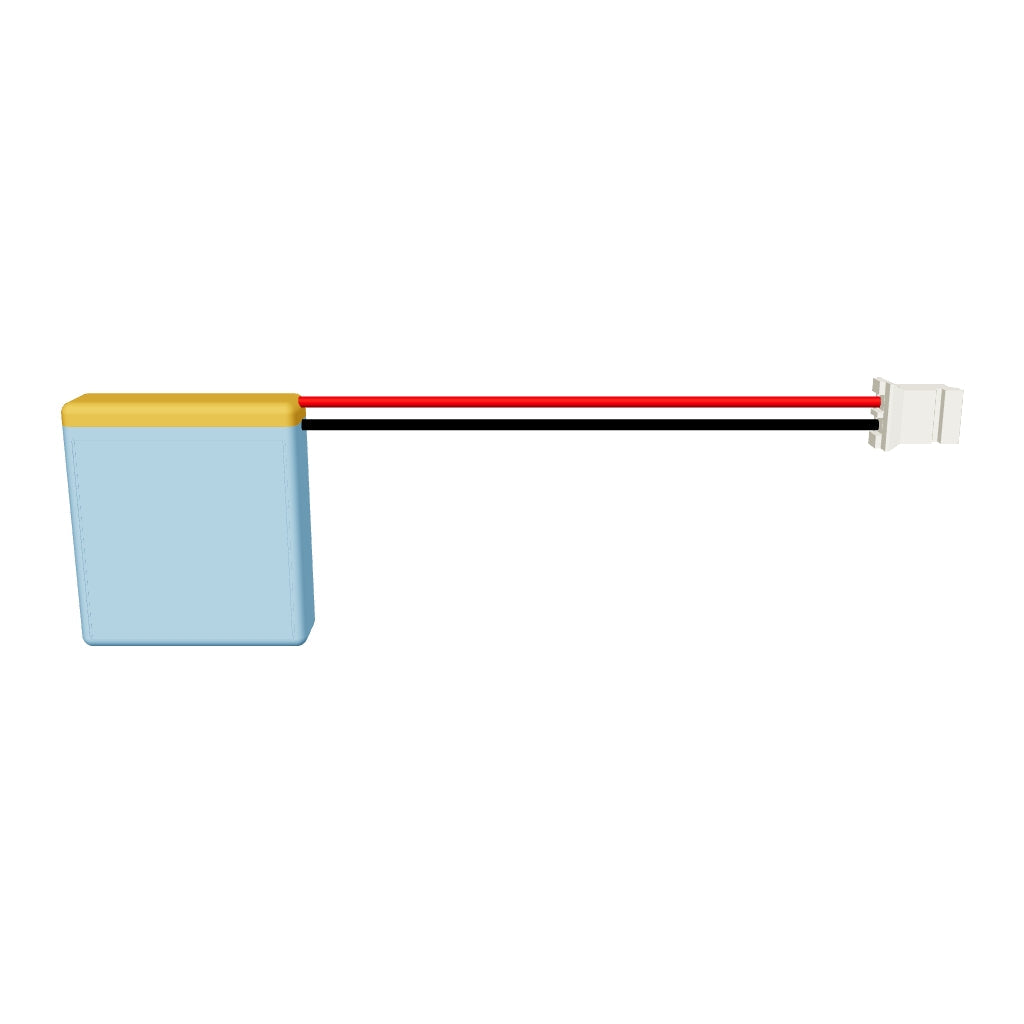 YDL 602020 200mAh 3.7V lithium polymer battery interactive 3D model