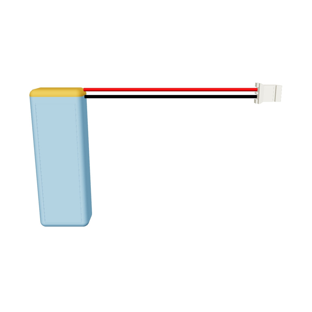 YDL 891540 500mAh 3.7V lithium polymer battery interactive 3D model