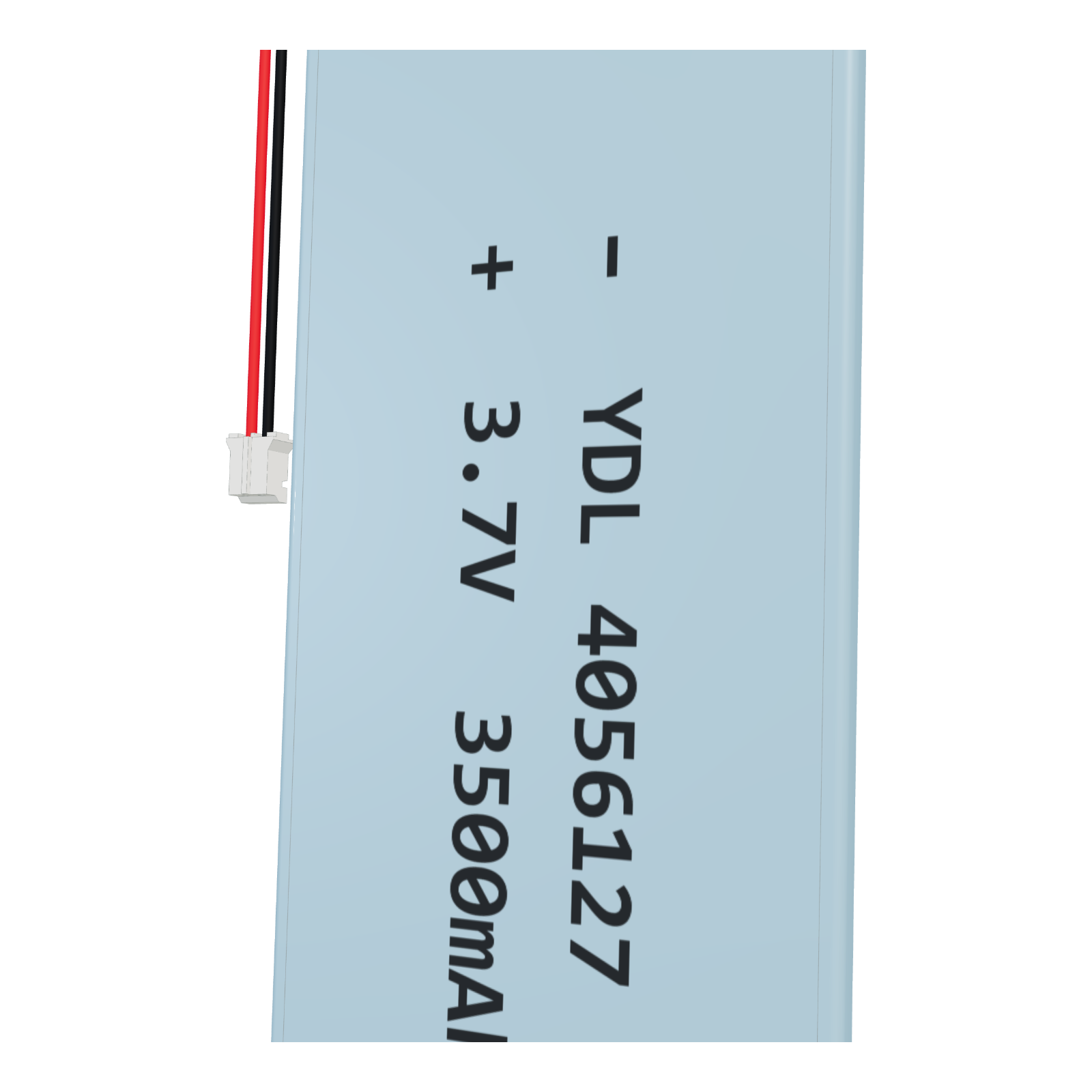 YDL 4056127 3500mAh 3.7V lithium polymer battery, 4x56x129mm, PH2.0 connector