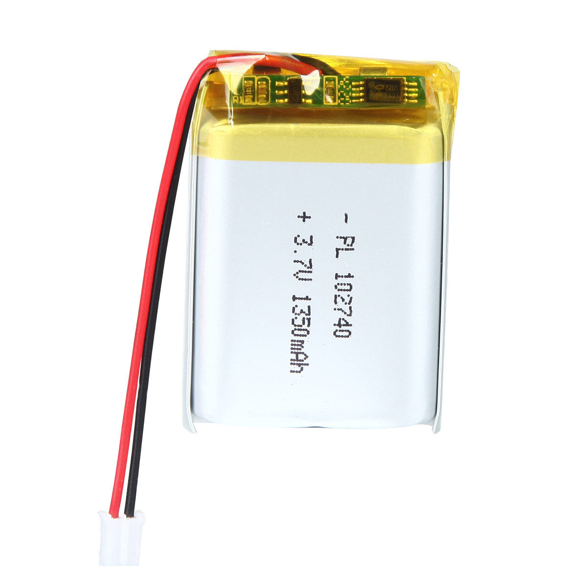 3.7V 1350mAh 102740 Rechargeable Polymer Lithium-Ion Battery