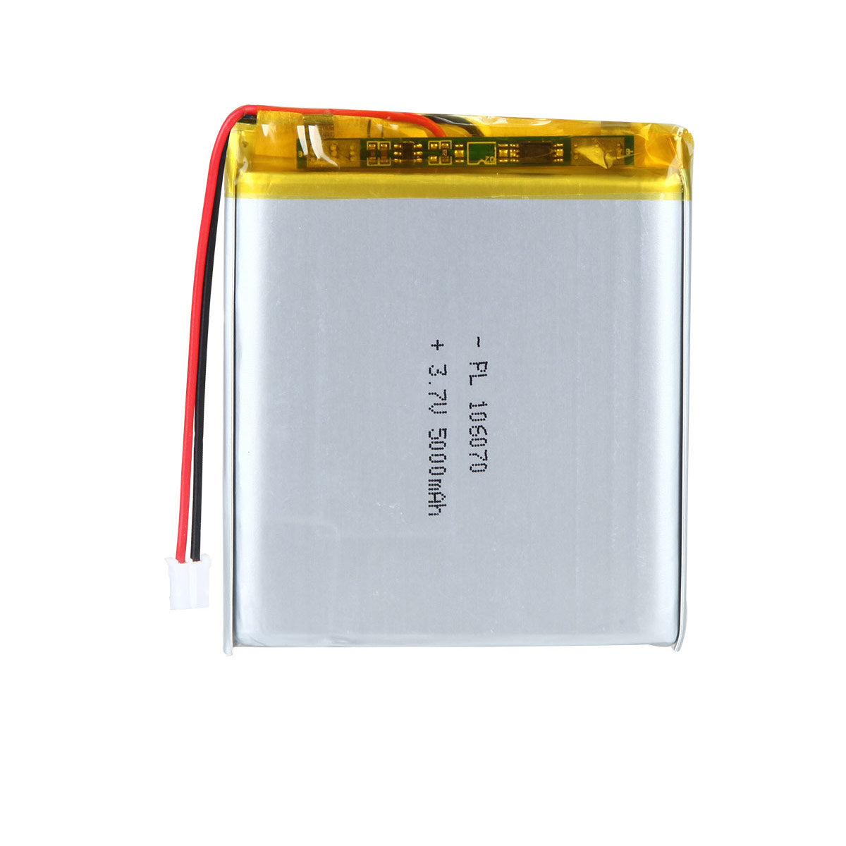3.7V 5000mAh 106070 Batterie Lithium Polymère Rechargeable Longueur 72mm