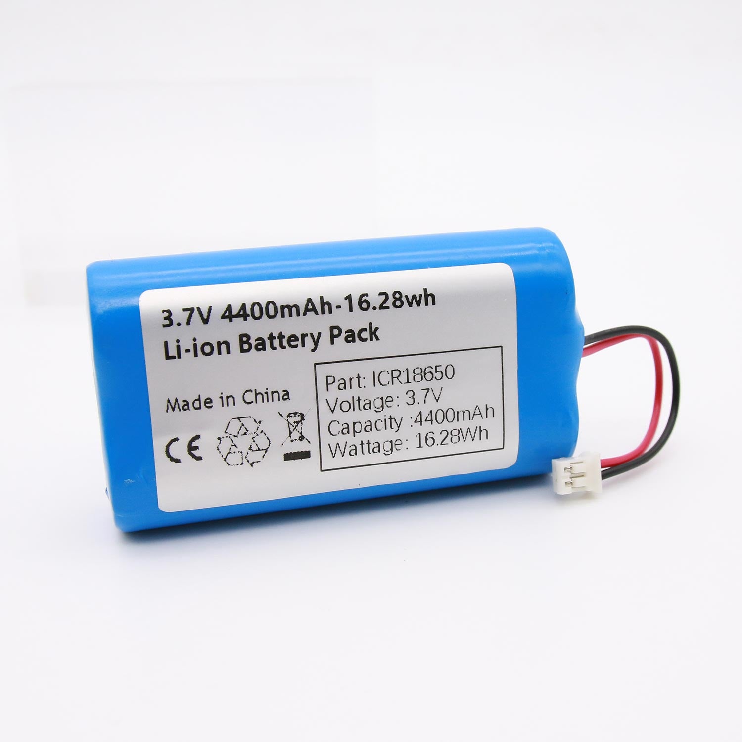 Batteries rechargeables Li-ion YDL 3.7V 4400mAh Batteries de remplacement pour l'électronique, les jouets, l'éclairage, l'équipement