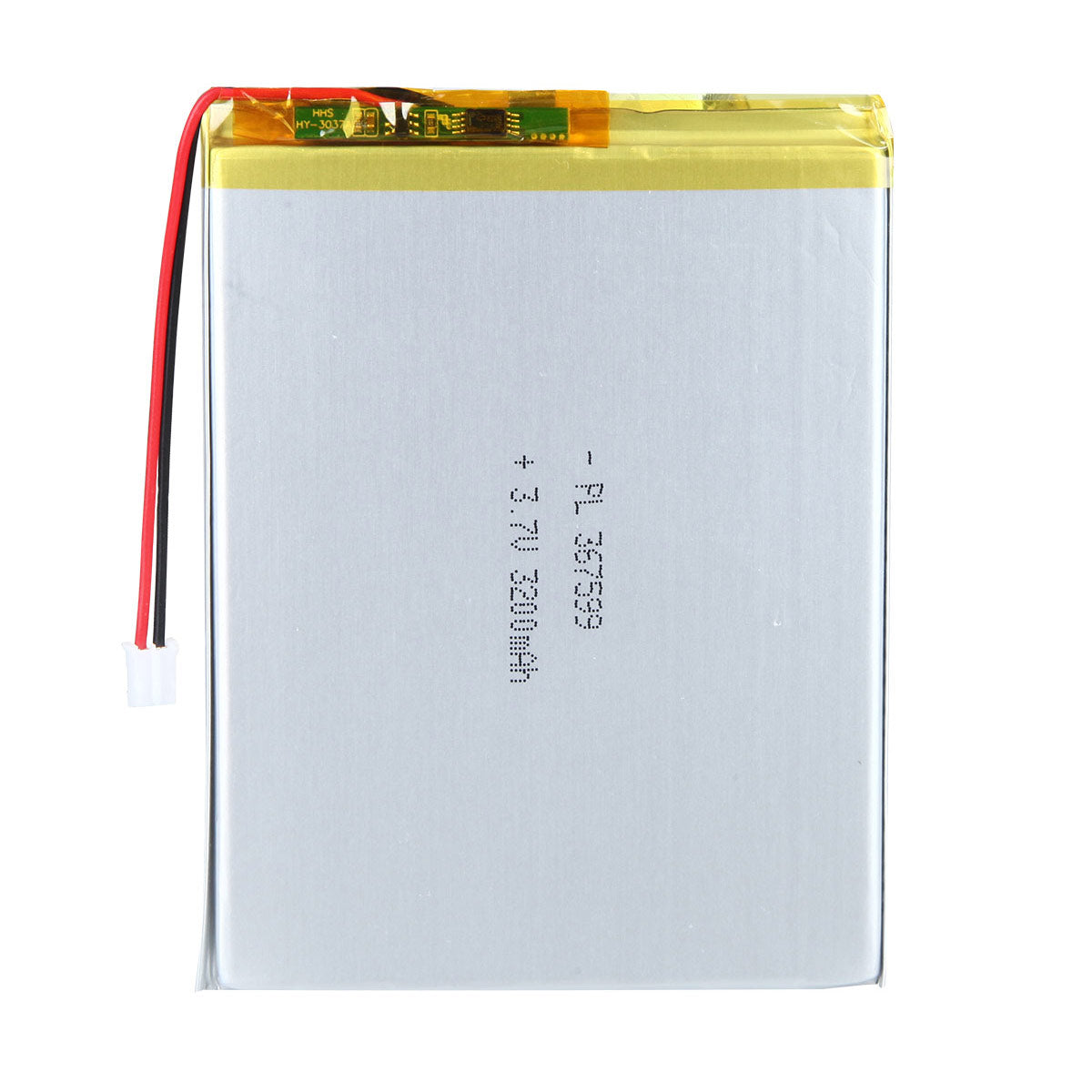 3.7V 3200mAh 367599 Batterie lithium-ion polymère rechargeable Longueur 101mm