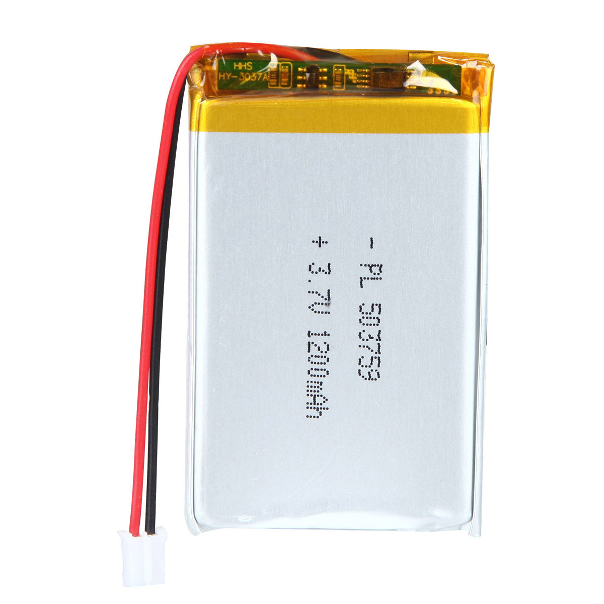 3.7V 503759 1200mAh Batterie Lithium Polymère Rechargeable Longueur 61mm