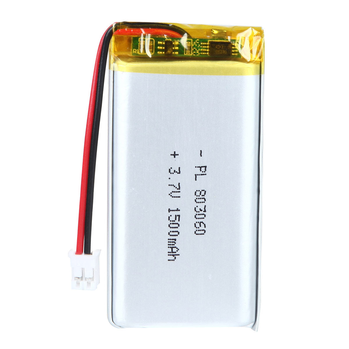 3.7V 803060 1500mAh Batterie Lithium Polymère Rechargeable Longueur 62mm