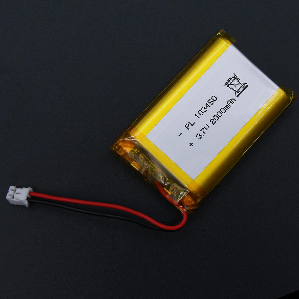 2000mAh 103450 Lipo Battery