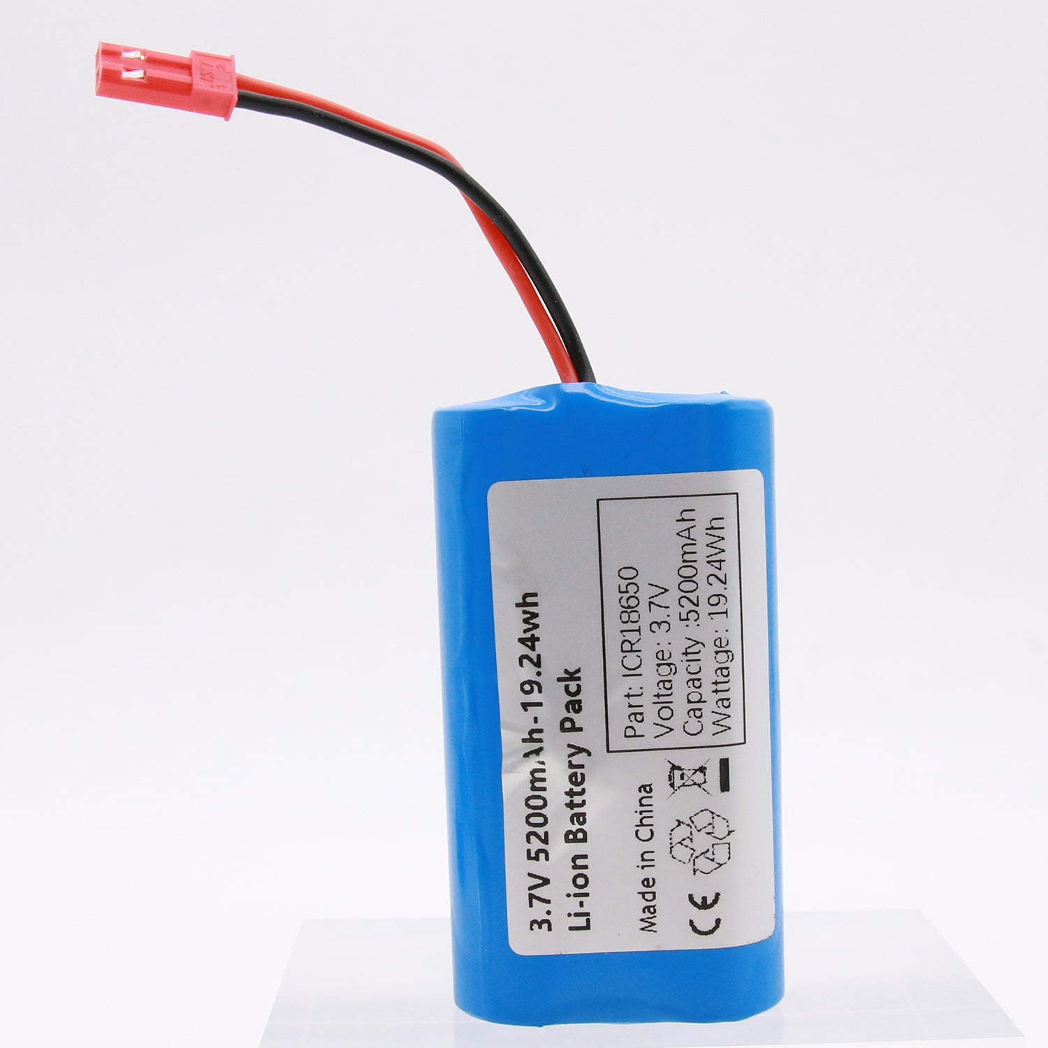 Batterie de remplacement pour batteries rechargeables Li-ion YDL 3.7V 5200mAh