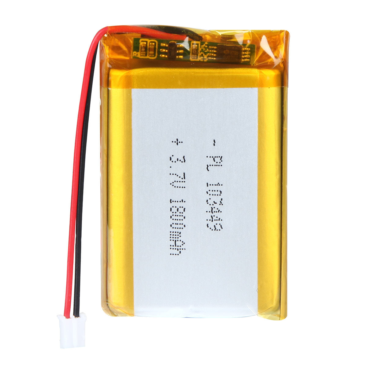 3.7V 1800mAh 103449 Batterie lithium-polymère rechargeable Longueur 51mm