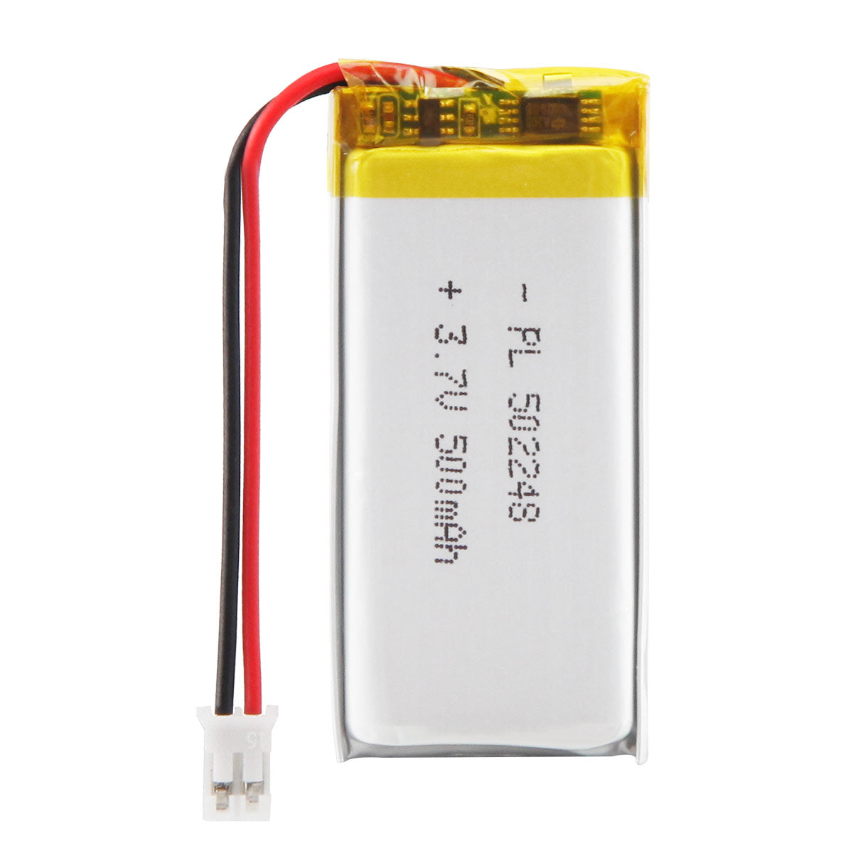YDL 3.7V 500mAh 502248 Rechargeable Polymer Lithium-Ion Battery Length 50mm