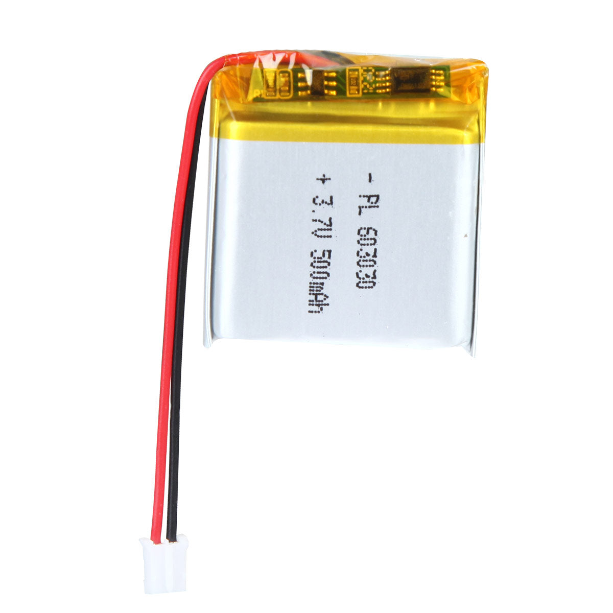 Batterie lithium-ion polymère rechargeable 3,7 V 500 mAh 603030 Longueur 32 mm