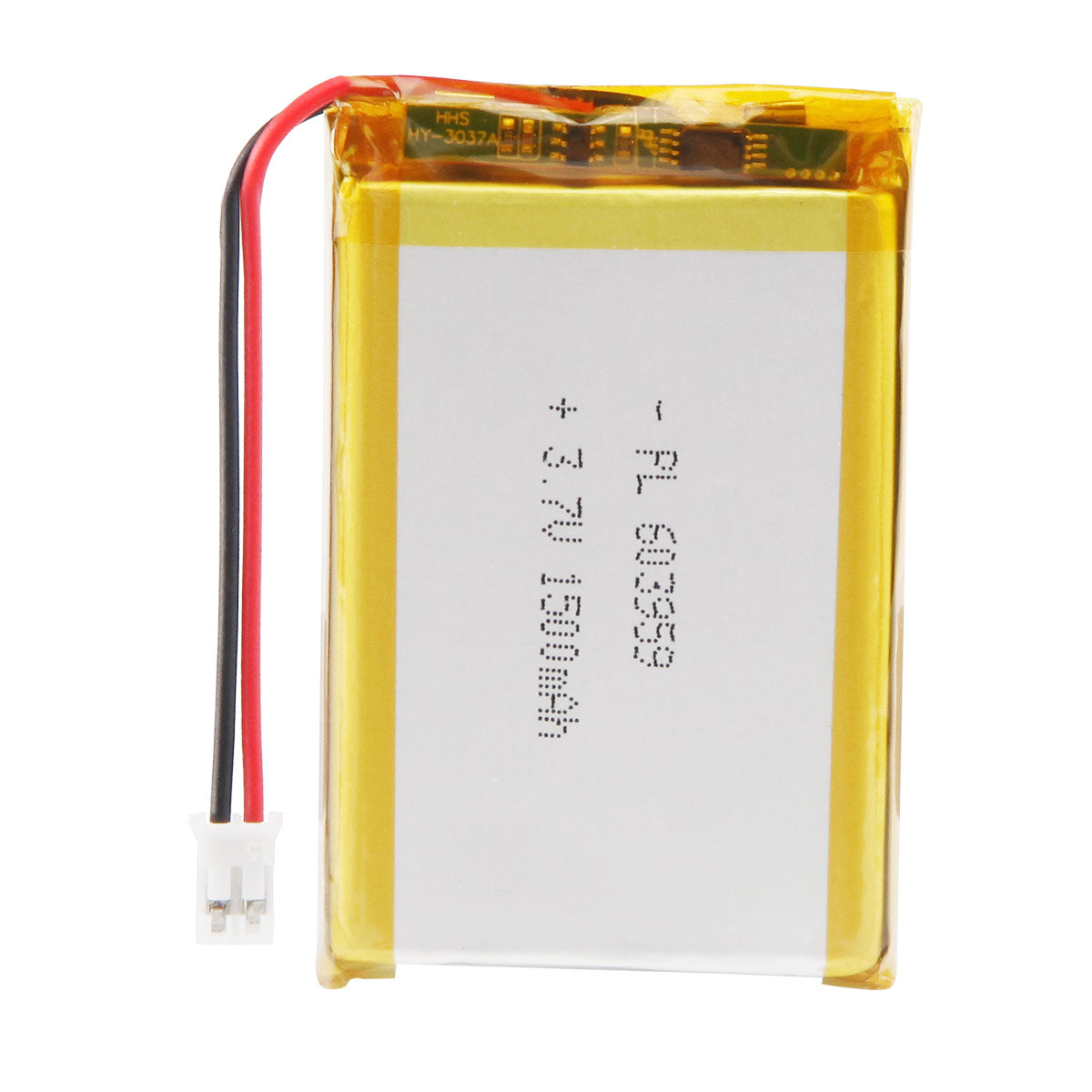 3.7V 1500mAh 603959 Batterie lithium-polymère rechargeable Longueur 61mm