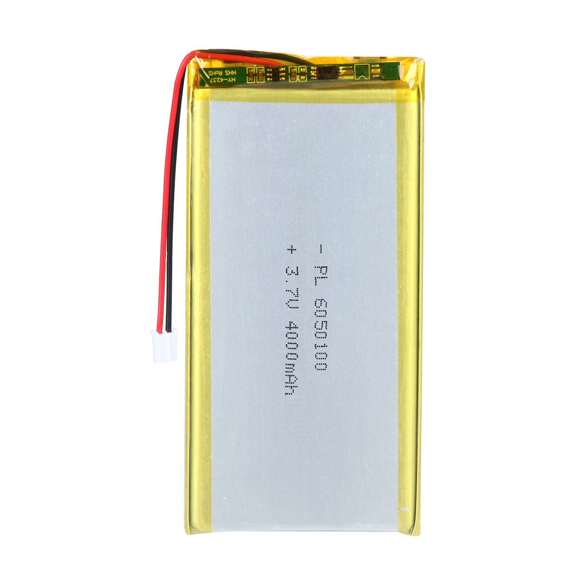 YDL 3.7V 4000mAh 6050100 Batterie Lithium Polymère Rechargeable Longueur 102mm