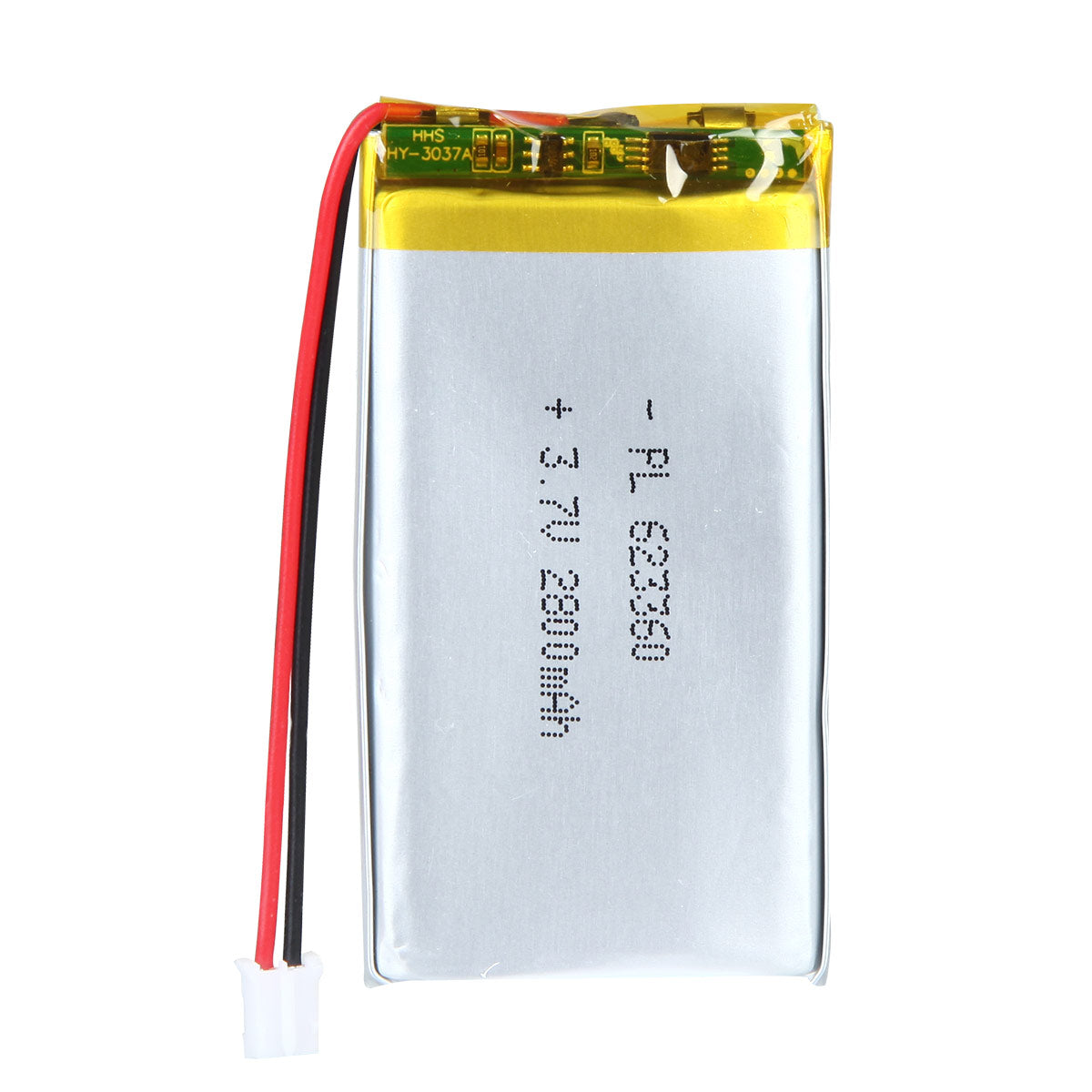 YDL 3.7V 1500mAh 623360 Batterie Lithium Polymère Rechargeable Longueur 62mm
