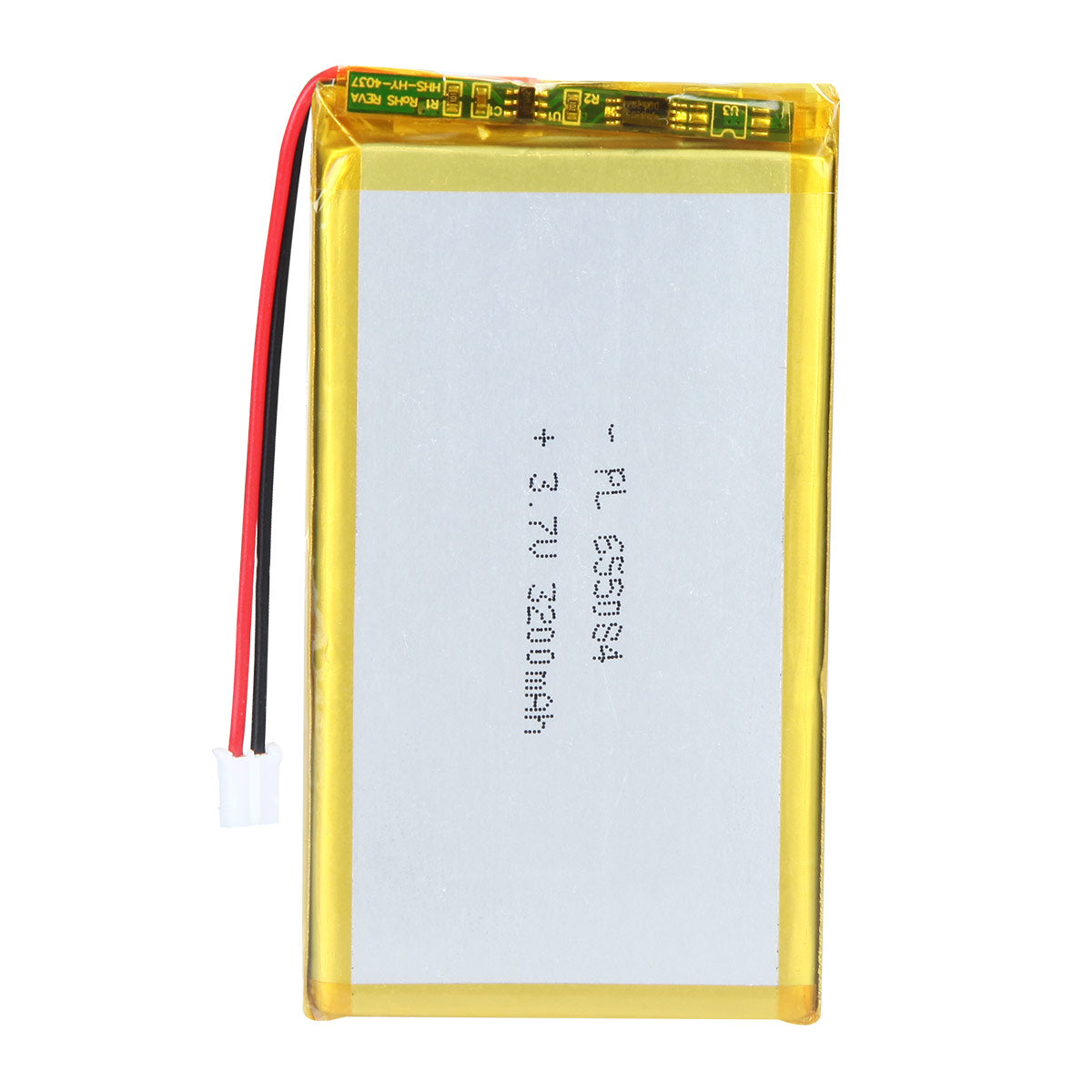 YDL 3.7V 3200mAh 655084 Rechargeable Lithium Polymer Battery