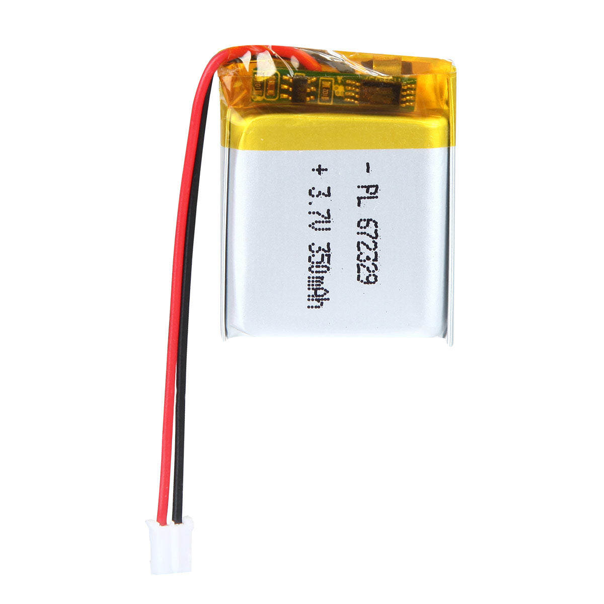 YDL 3.7V 350mAh 672329 Rechargeable Polymer Lithium-Ion Battery