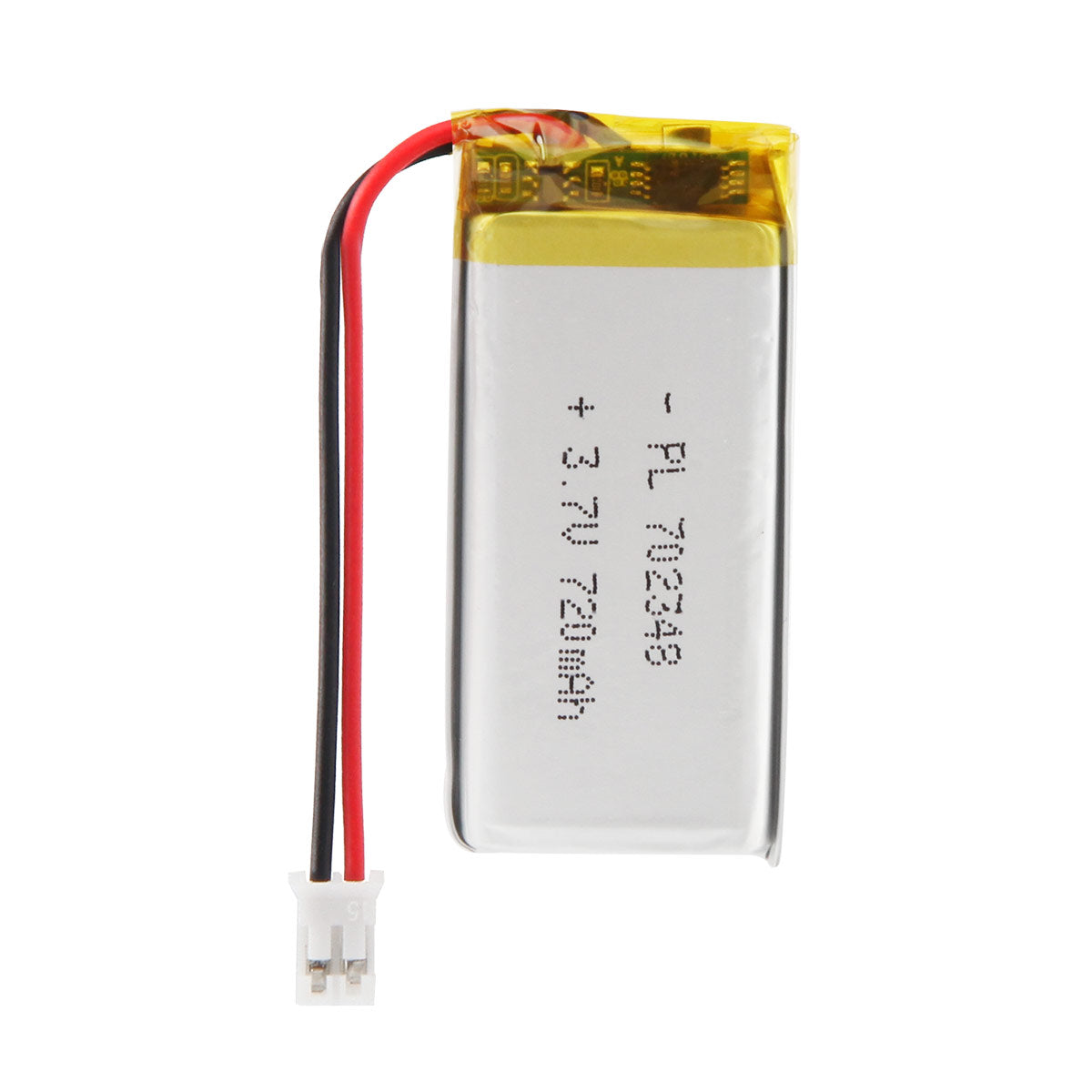 YDL 3.7V 720mAh 702348 Rechargeable Polymer Lithium-Ion Battery