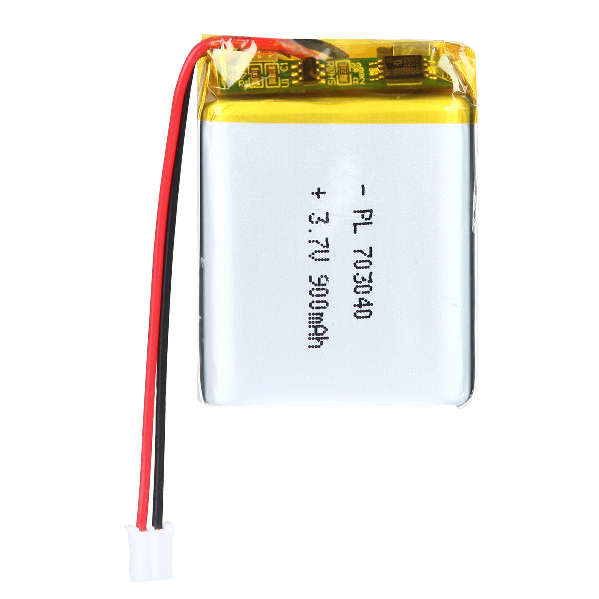 YDL 3.7V 900mAh 703040 Rechargeable Lithium Polymer Battery Length 42mm