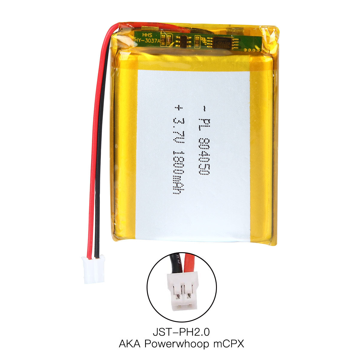 Lipo 3.7 V 2000mah 654060 Rechargeable Lithium Batteries 500 Times