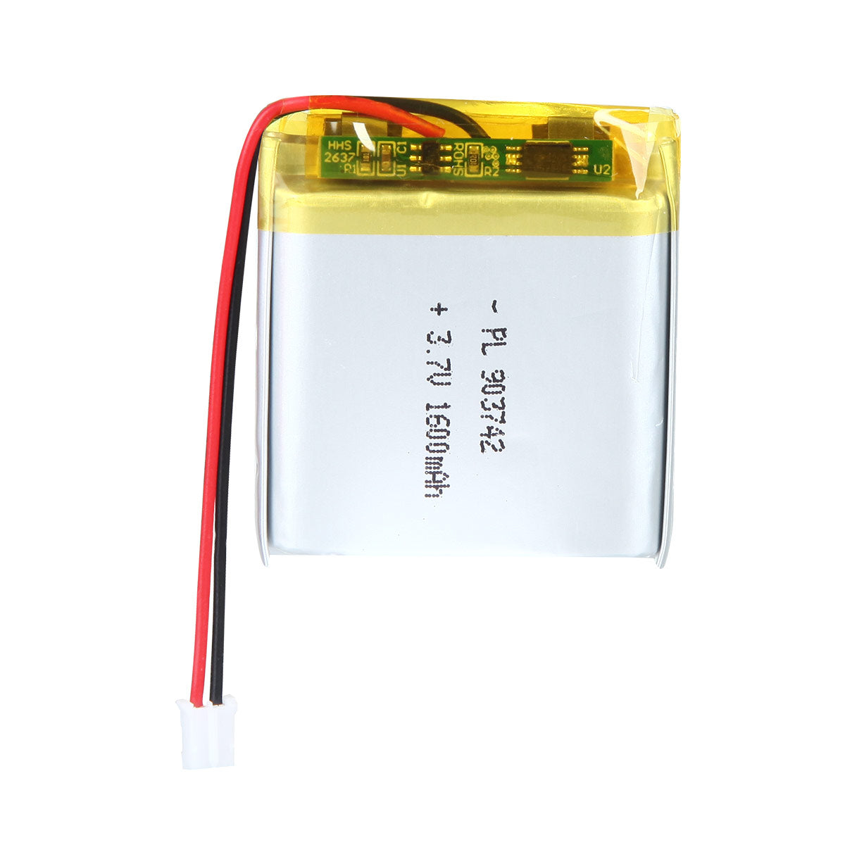 YDL 3.7V 1600mAh 903742 Rechargeable Lithium Polymer Battery