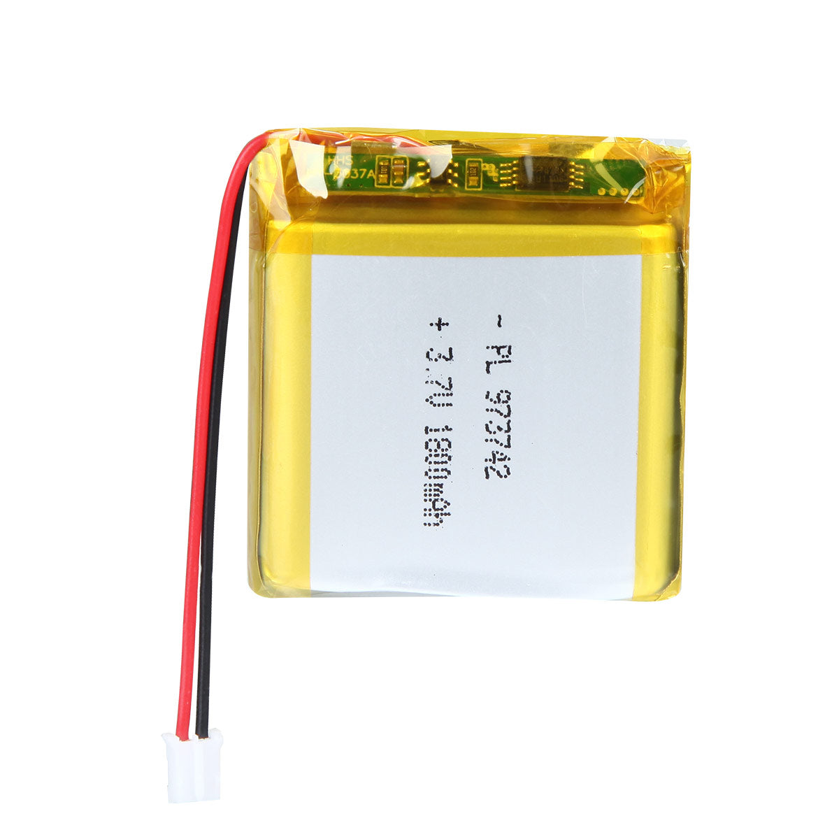 YDL 3.7V 1800mAh 973742 Rechargeable Lithium Polymer Battery Length 44mm